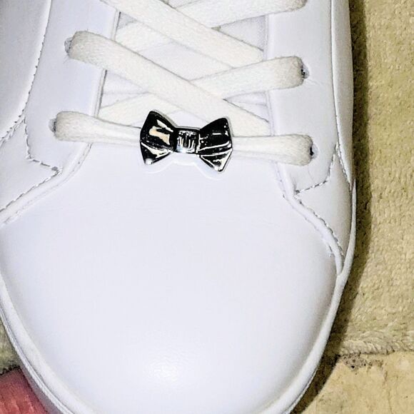 Ted Baker Roullyp Floral-Graphic‎ Leather Sneakers NEW Ladies Sz 7.5 ($165) - Picture 2 of 9